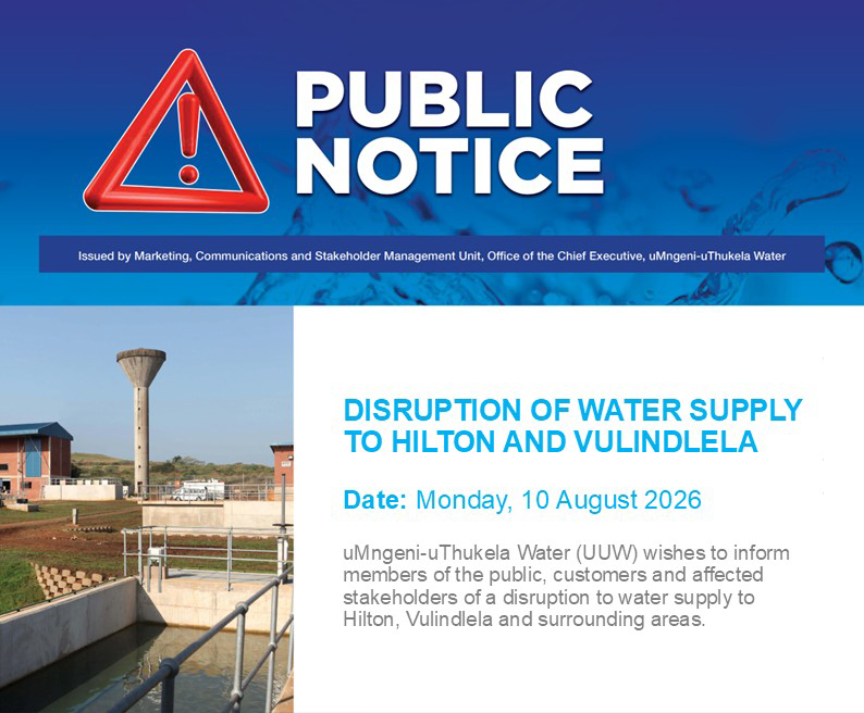 Public Notice Water Disruption at Hilton